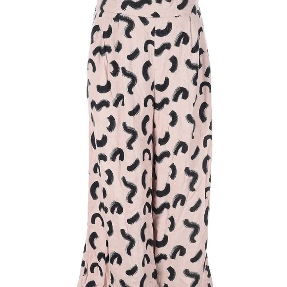 Women's Super High-Rise Wide Leg Linen
Culotte Pants - A New Day Beige L - Picture 2 of 2